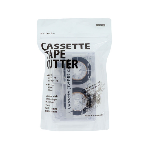 サンスター文具 カセットテープカッター クリア｜【ハンズネットストア】