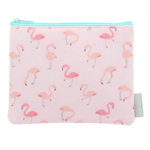 サンスター文具 フラットポーチ Ice Cool フラミンゴ S ペンケース ペンケース 筆箱 東急ハンズネットストア