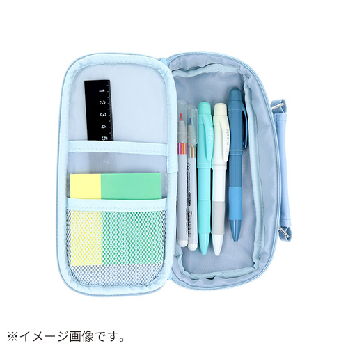 サンスター文具 ミッテ（mitte） ペンケース ブルーソーダ｜【ハンズ