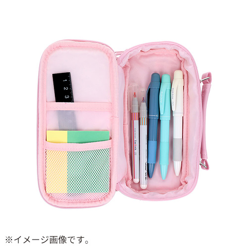 サンスター文具 ミッテ（mitte） ペンケース ピーチソーダ｜【ハンズ