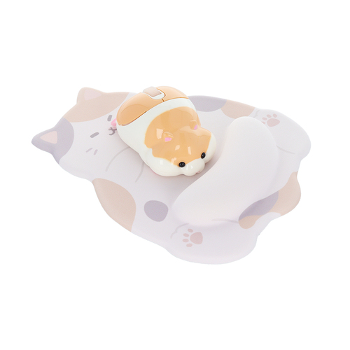 サンスター文具 おなかマウスパッド S4141156 ミケ|【ハンズネット サンスター文具 おなかマウスパッド S4141156 ミケ|【ハンズネット