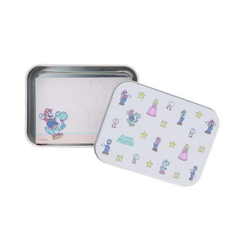 サンスター文具 スーパーマリオ 缶入りメモ S2847299 味方｜【ハンズ