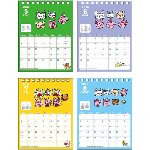 お買い得】 【2026年版・卓上】 サンスター文具 デスクカレンダー