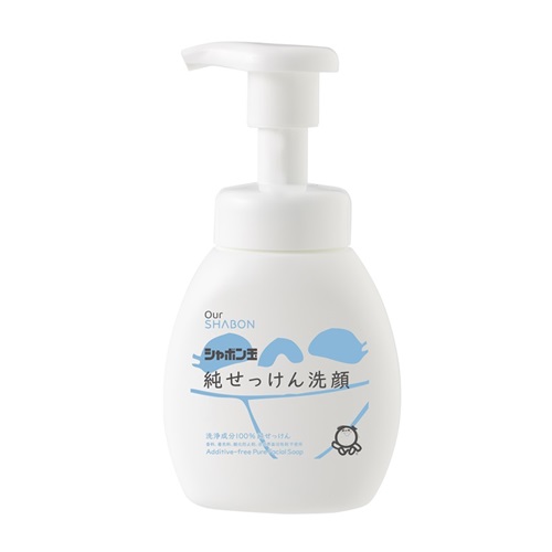 シャボン玉石けん 純せっけん洗顔 泡タイプ 200mL 【店頭のみ商品
