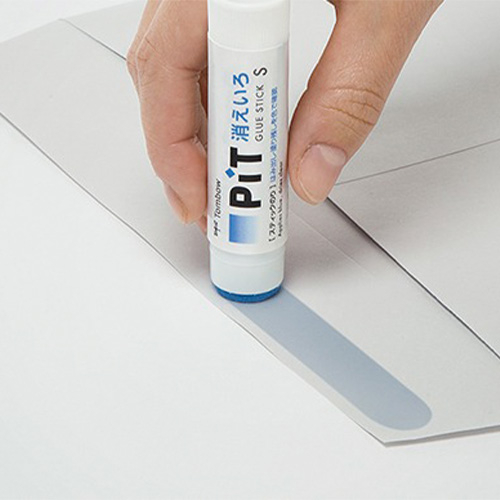 トンボ鉛筆（Tombow） スティックのり 消えいろピット G（太） PT-GC