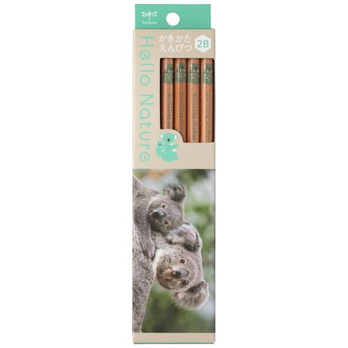 トンボ鉛筆（Tombow） ハローネイチャー 書きかた鉛筆 2B KB