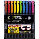 トンボ 蛍光マーカー 蛍コート 10色セット