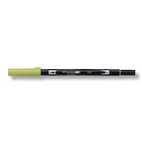 トンボ鉛筆 デュアルブラッシュペン AB−T131 Lemon lime