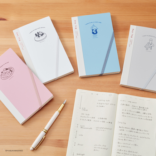 ダイゴー お菓子な動物工房×isshoni. ノートブック デイログ B6スリム
