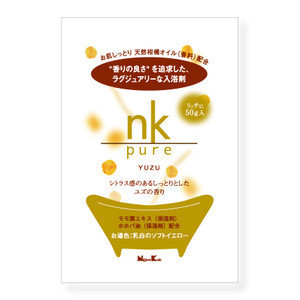 nkpure ユズ入浴剤 50g｜【ハンズネットストア】