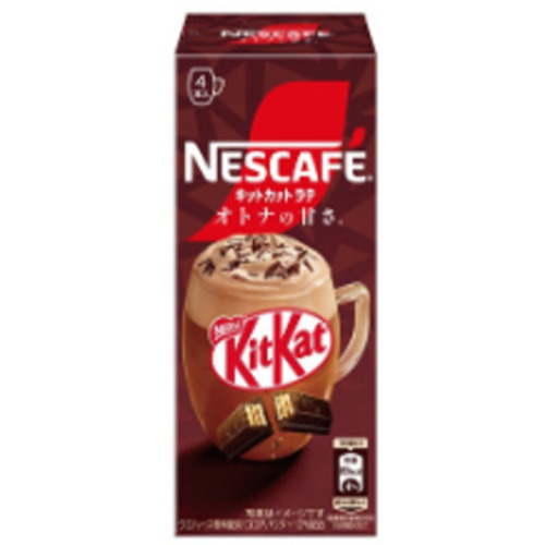 ネスレ日本 ネスカフェキットカットラテ オトナの甘さ 4本入り ※軽減