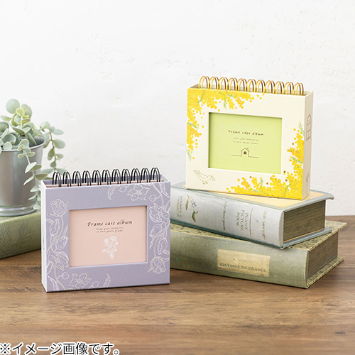 ナカバヤシ フォトランク フレームケース アルバム L A-FTPC-104-Y