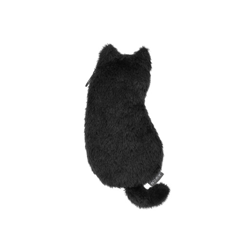 ナカバヤシ ねこのせ マルチポーチ Sサイズ NNS-MP01BK 黒ネコ