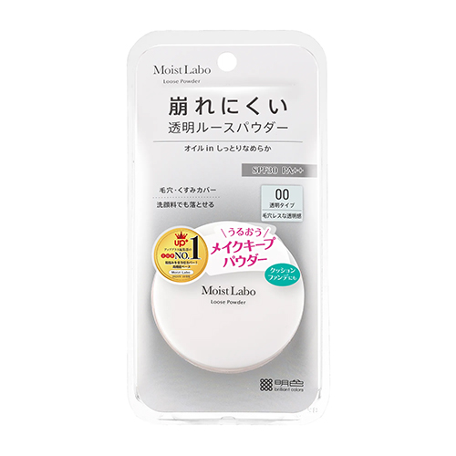 【美品ほぼ未使用】ルースパウダー モイストラボ（Moist Labo） ルースパウダー 透明タイプ