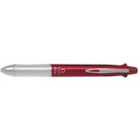 パイロット ドクターグリップ4+1油性ボールペン 0.7mm 細字 ボルドー