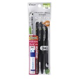 パイロット(PILOT) フリクションボールノック 0.5mm 3本セット フリクションスタンプグッド付き