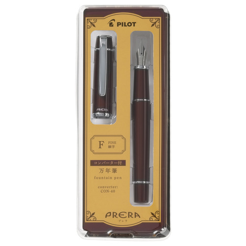 パイロット（PILOT） プレラ 色彩逢い F（細字） PFPR1RBNF レッド