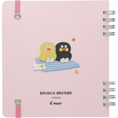 パイロット（PILOT） ジュース×ブランチブラザー スクエアリングノート