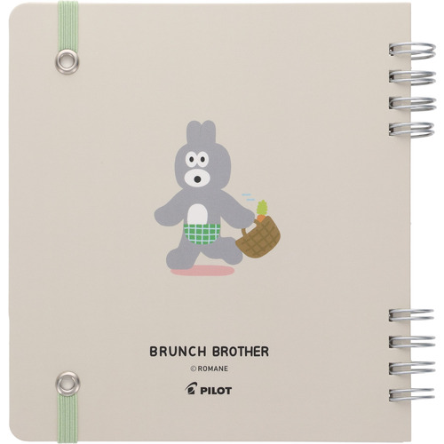 パイロット（PILOT） ジュース×ブランチブラザー スクエアリングノート