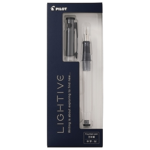 パイロット（PILOT） 万年筆 ライティブ（LIGHTIVE） M（中字） P-FLT