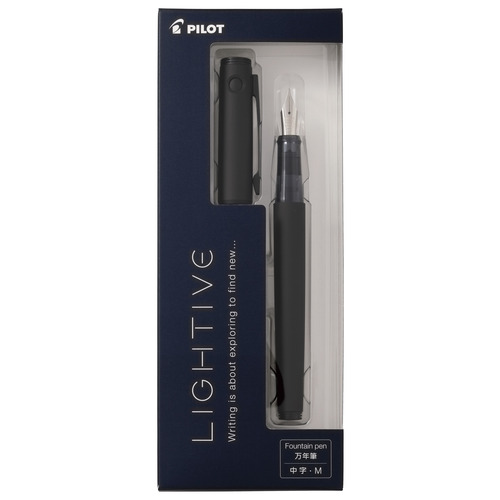 パイロット（PILOT） 万年筆 ライティブ（LIGHTIVE） M（中字） P-FLT