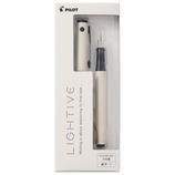 パイロット（PILOT） 万年筆 ライティブ（LIGHTIVE） F（細字） P-FLT