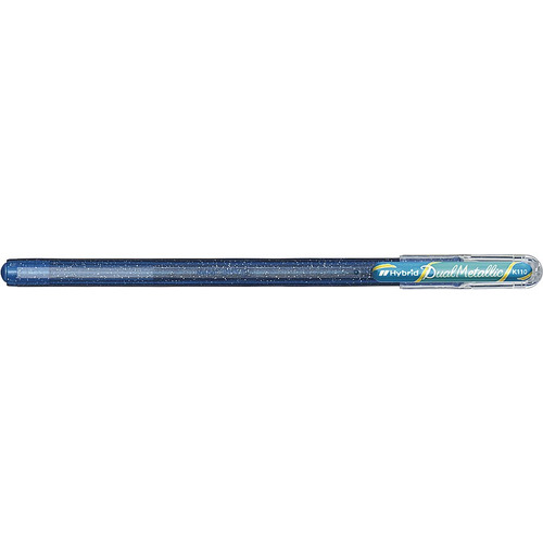 ぺんてる（Pentel） デュアルメタリック 1.0mm K110-DC ブルー＋