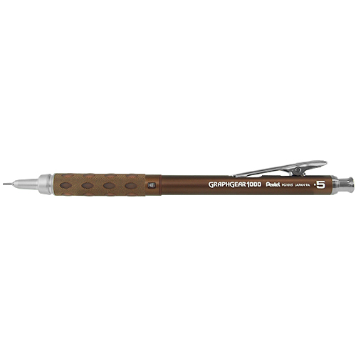 ハンズ限定 ぺんてる(Pentel) グラフギア1000 0.5mm PG1015EHZ キャラメルブラウン