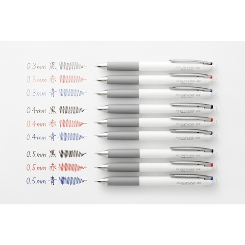 ぺんてる（Pentel） フローチューン（FLOATUNE） 0.4mm BZN204A 黒