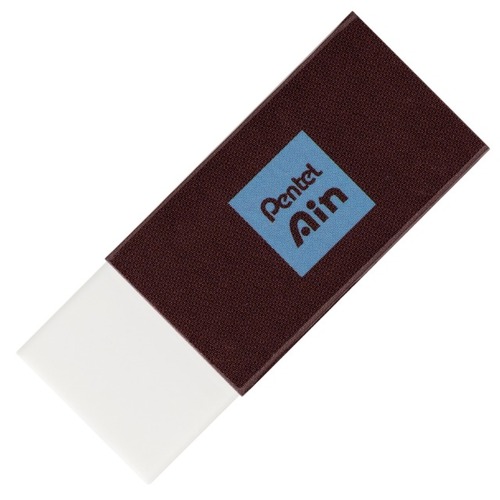 ぺんてる（Pentel） アイン消しゴム ネオクラシカル ブラウン 【数量