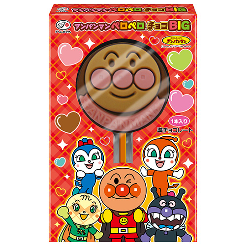 不二家 アンパンマンペロペロチョコBIG ※軽減税率対象商品｜【ハンズ
