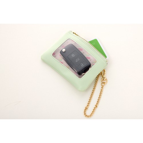 ノフェス（nofes） リール付キー＆パスポーチ ミッドナイトネイビー