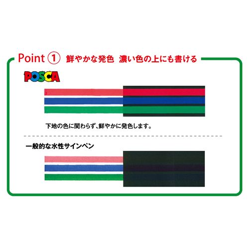 三菱鉛筆 ポスカ 中字丸芯 PC－5M7C ナチュラルカラー7色セット