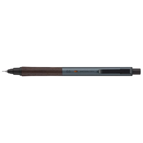 三菱鉛筆 クルトガ Wood ウッド 0.5mm M5KW1P.23 スチールグレー