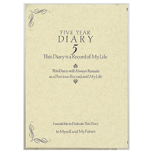 ミドリ 日記 5年連用 洋風 手帳 日記帳 日記帳 東急ハンズネットストア