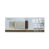 ミドリ トラベラーズノート ペンホルダー S 14297006 茶
