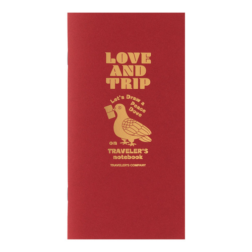 トラベラーズカンパニー トラベラーズノートリフィル LOVE＆TRIP 14492