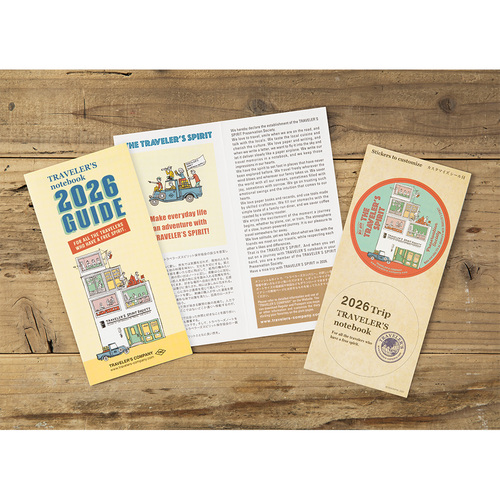 2026年1月始まり】 トラベラーズカンパニー トラベラーズノート