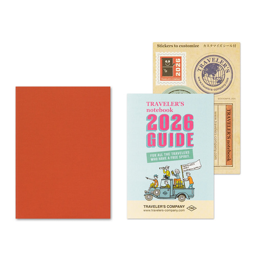 2026年1月始まり】 トラベラーズカンパニー トラベラーズノート