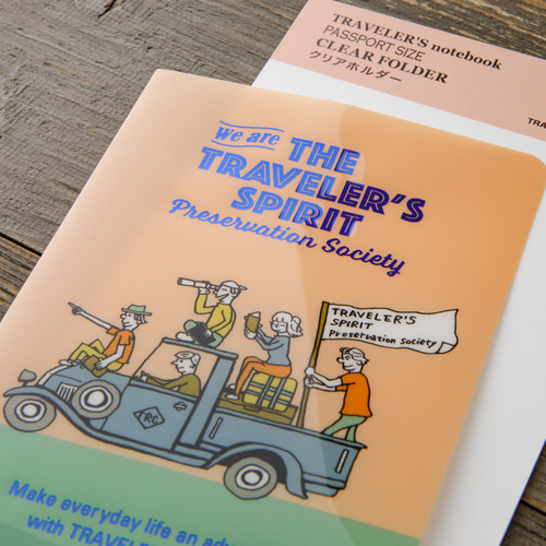 トラベラーズカンパニー トラベラーズノート クリアホルダー2026