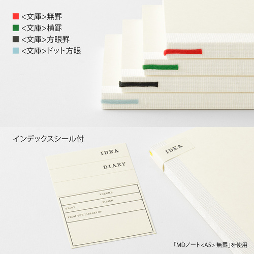 エムディプロダクト（MD PRODUCT） MDノート 文庫 15378006 方眼罫B