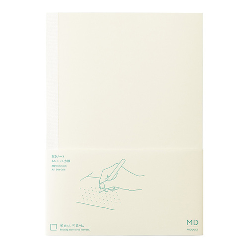 エムディプロダクト（MD PRODUCT） MDノート A5 15387006 ドット方眼
