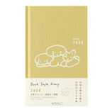 2026年1月始まり】 ミドリ（MIDORI） ブックダイアリー B6変型