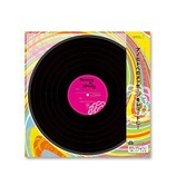 ミドリ カラー色紙 LPレコード柄 33173006