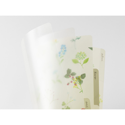 y.flower商品 ミドリ（MIDORI） 3ポケットホルダー A4 35666 花柄｜【ハンズネット