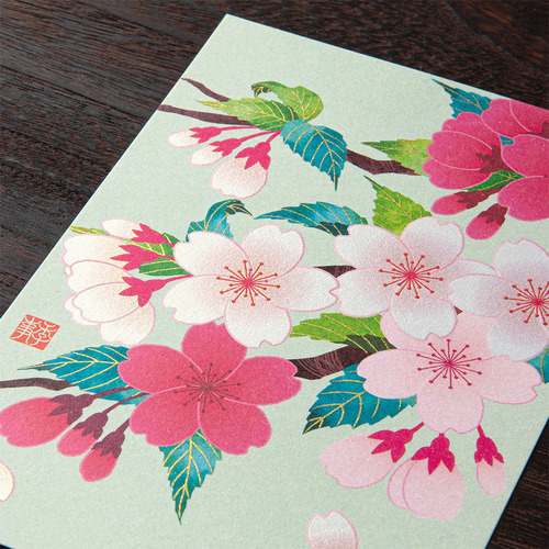 ミドリ（MIDORI） ポストカード016 800166 桜柄 S2｜【ハンズネット