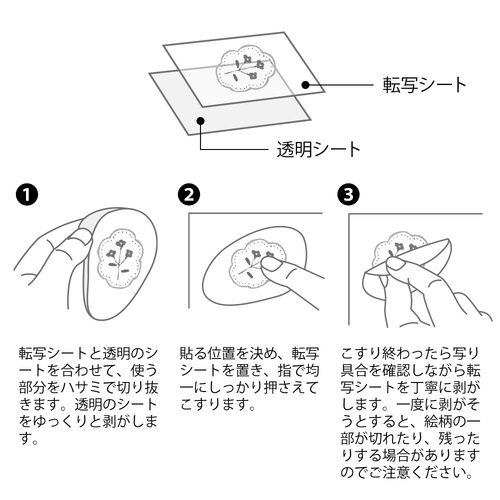 ミドリ（MIDORI） シール 転写 ツヤ 82698 タイル北欧柄｜【ハンズ