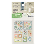 ミドリ（MIDORI） シール2697 転写 ツヤ 82697 花柄｜【ハンズネット