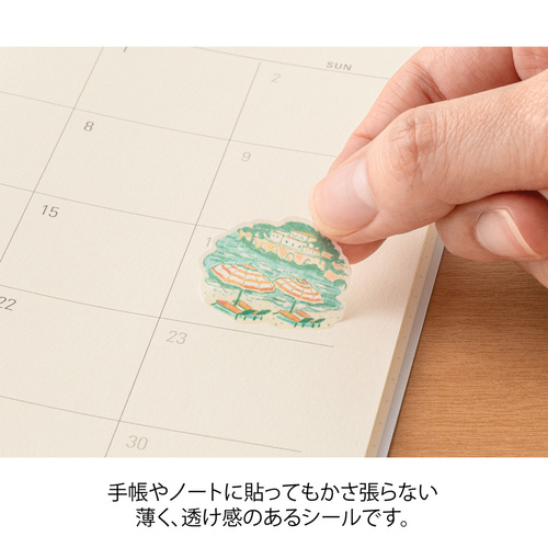 ミドリ（MIDORI） シール2712 82712006 イタリア柄｜【ハンズネット