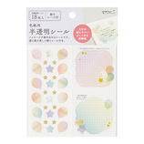 ミドリ（MIDORI） カラー色紙用シールS 半透明 82722 桜柄｜【ハンズ
